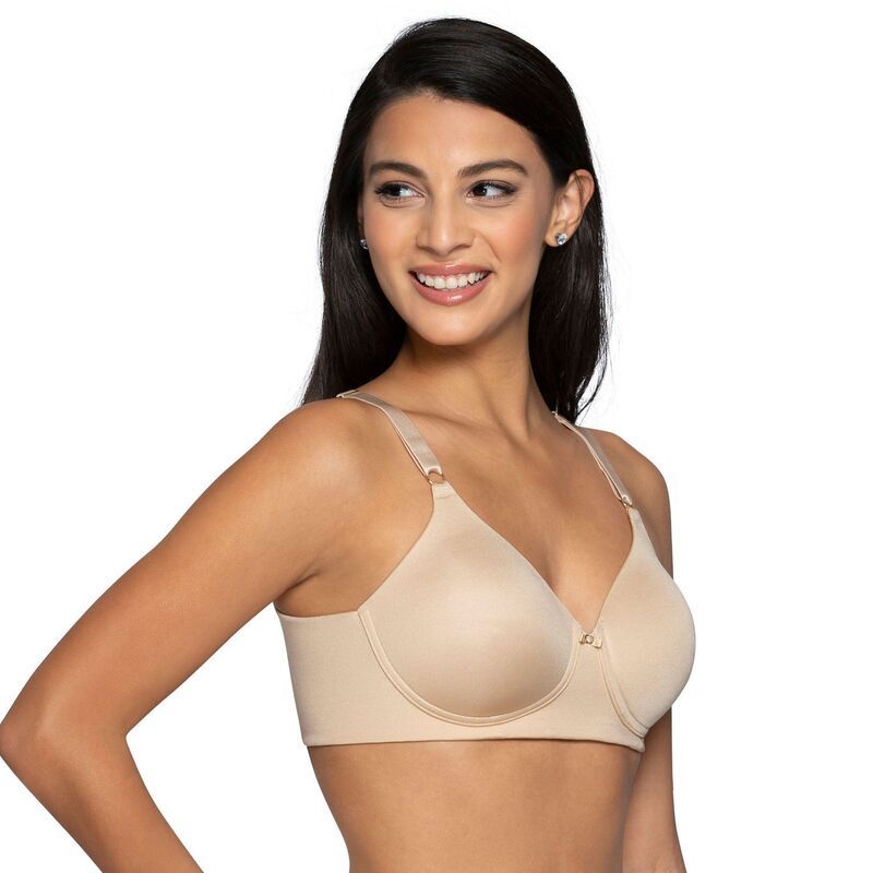 バニティフェア レディース アンダーウェア ブラジャー Vanity Fair Bra Beauty Back WireFree Contour Bra 72345 Womens Damask