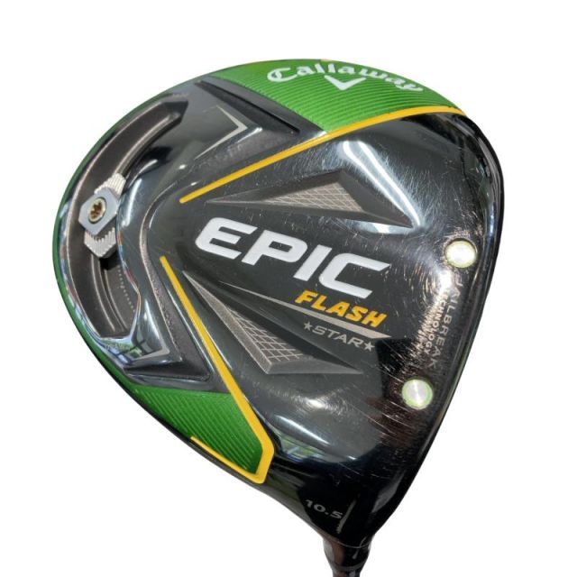 【中古】 キャロウェイ EPIC FLASH STAR 10.5° ドライバー DR Speeder EVOLUTION for CW(ドライバー) (フレックスSR) メンズ 男性用 右利き 右用 Cランク ゴルフクラブ