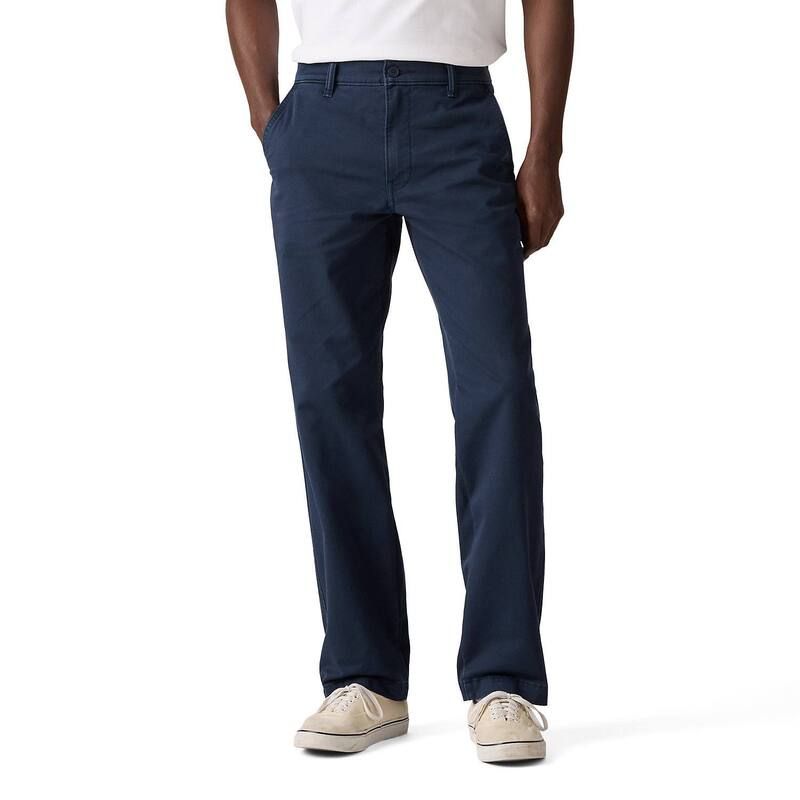 リーバイス メンズ ボトムス カジュアルパンツ Mens Levis XX Chino Relaxed Straight Pants Navy Blazer ネイビー
