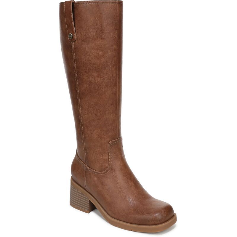ドクター・ショール レディース シューズ ブーツ・レインブーツ Dr Scholls Joplin Womens KneeHigh Riding Boots in Regular and Wide Calf Brown ブラウン