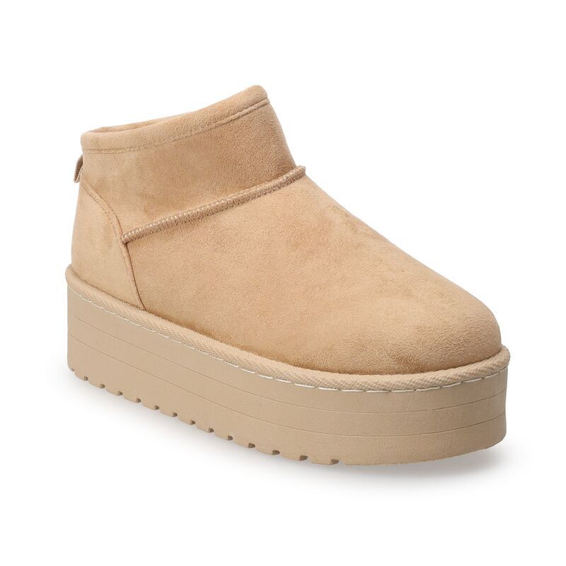 エスオー レディース シューズ ブーツ・レインブーツ プラットフォームブーツ プラットフォーム SOR Cierra Womens Platform Boots Tan タン
