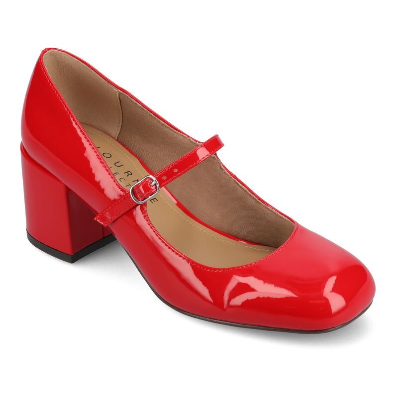 ジュルネ コレクション レディース シューズ パンプス ヒール Journee Collection Tru Comfort Foam Okenna Womens Heels Red レッド