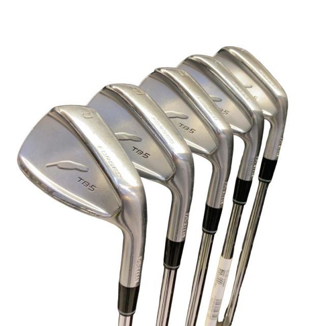 【中古】 フォーティーン TB-5 FORGED(2023) 5S アイアンセット IR FS-90i (フレックスS) メンズ 男性用 右利き 右用 Cランク ゴルフクラブ