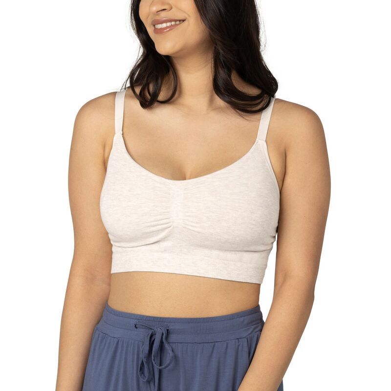 キンドリッド ブレイブリー レディース アンダーウェア ブラジャー マタニティ Maternity Kindred Bravely Sublime HandsFree Pumping Lounge Sleep Bra Beige ベージュ