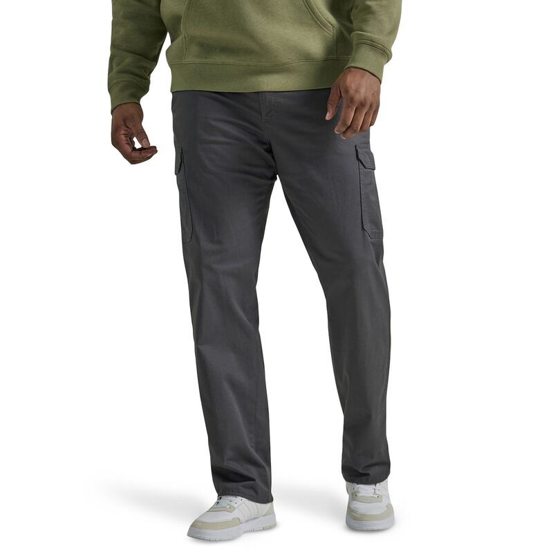 リー メンズ ボトムス カジュアルパンツ カーゴパンツ トール Big Talleextreme Motion Twill Cargo Pants Charcoal チャコール