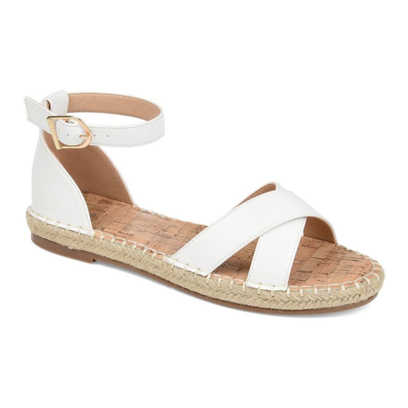 ジャーニー レディース シューズ サンダル Journee Lyddia Womensandals White ホワイト