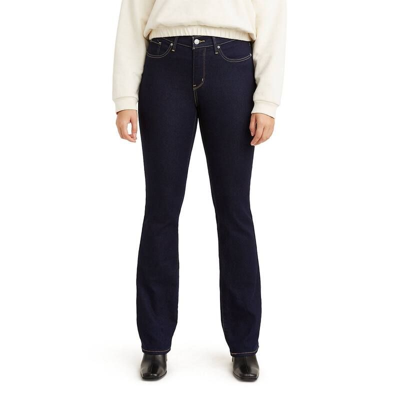 リーバイス レディース ボトムス デニムパンツ ブーツカット ブーツ ジーンズ Womens Levis 315 Shaping Bootcut Jeans Darkest Sky