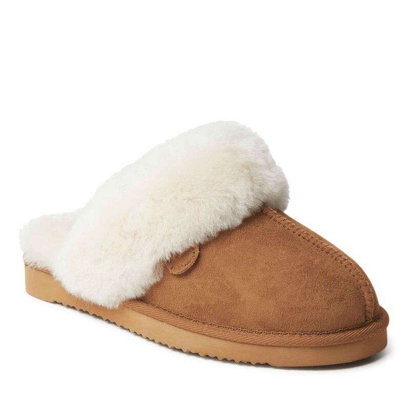 ディアフォームズ レディース シューズ サンダル Fireside by Dearfoamsydney Scuff Womenslippers Chestnut