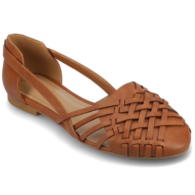 ジャーニー レディース シューズ サンダル Journeekko Womens Flats Cognac
