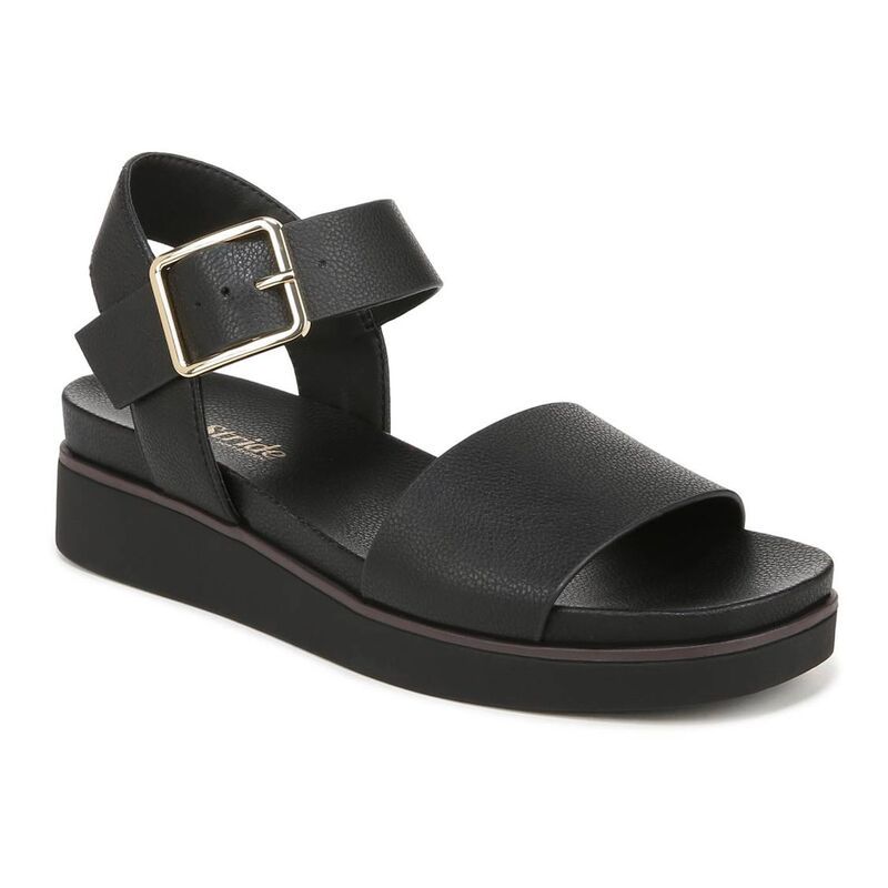 ライフストライド レディース シューズ サンダル プラットフォーム LifeStride Gillian Womens Platform Sandals Black ブラック