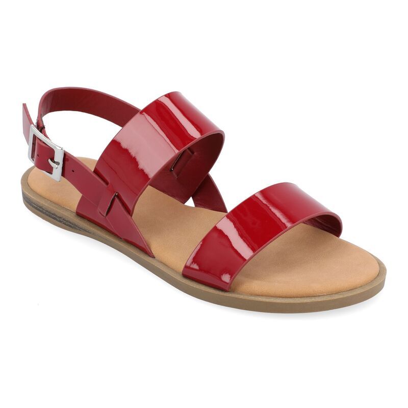 ジュルネ コレクション レディース シューズ サンダル Journee Collection Womens Lavine Sandals Red レッド