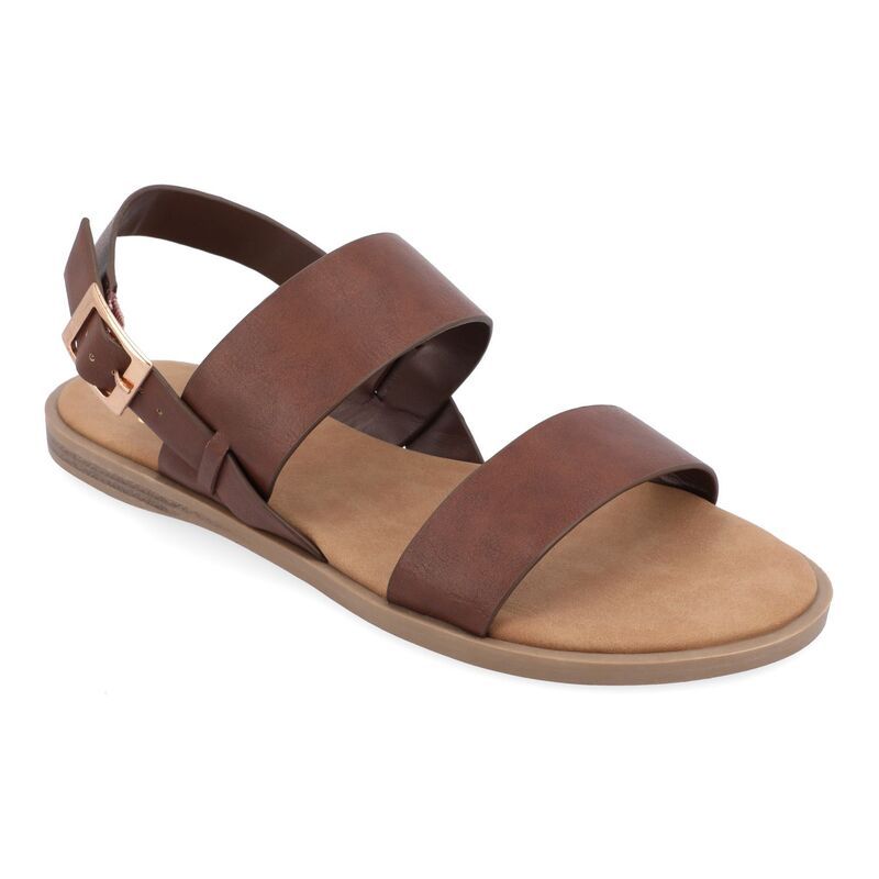 ジュルネ コレクション レディース シューズ サンダル Journee Collection Womens Lavine Sandals Brown ブラウン
