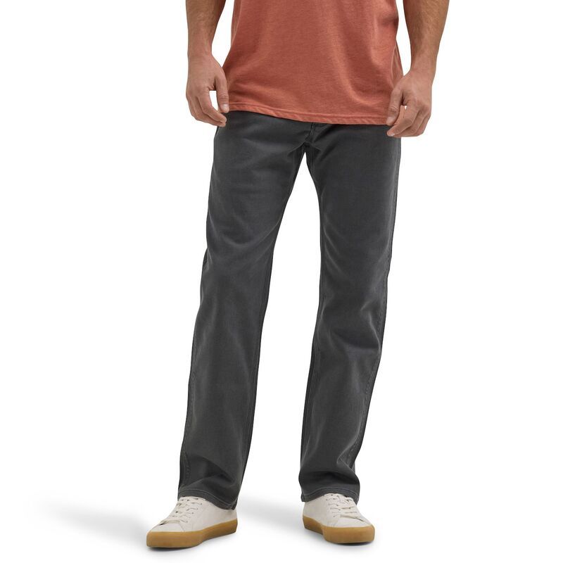 ラングラー メンズ ボトムス デニムパンツ レギュラーフィット Mens Wrangler Peak Comfort Regular Fitwill Pants Asphalt