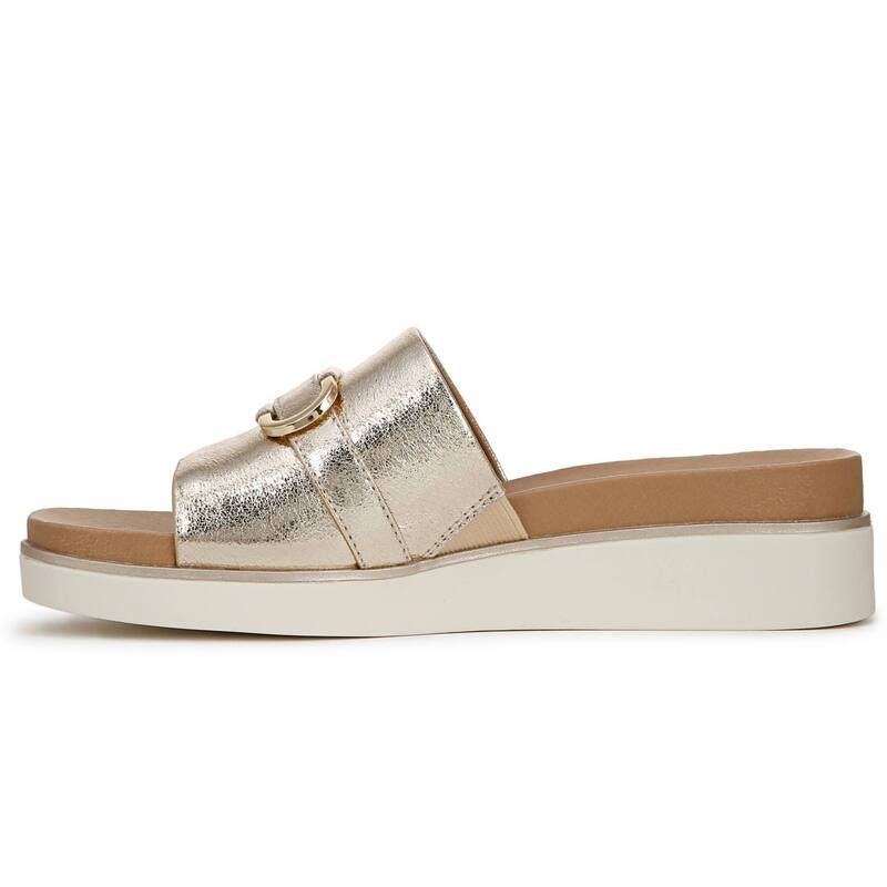 ライフストライド レディース シューズ サンダル LifeStride Genevieve Womenslide Sandals Creme Beige ベージュ