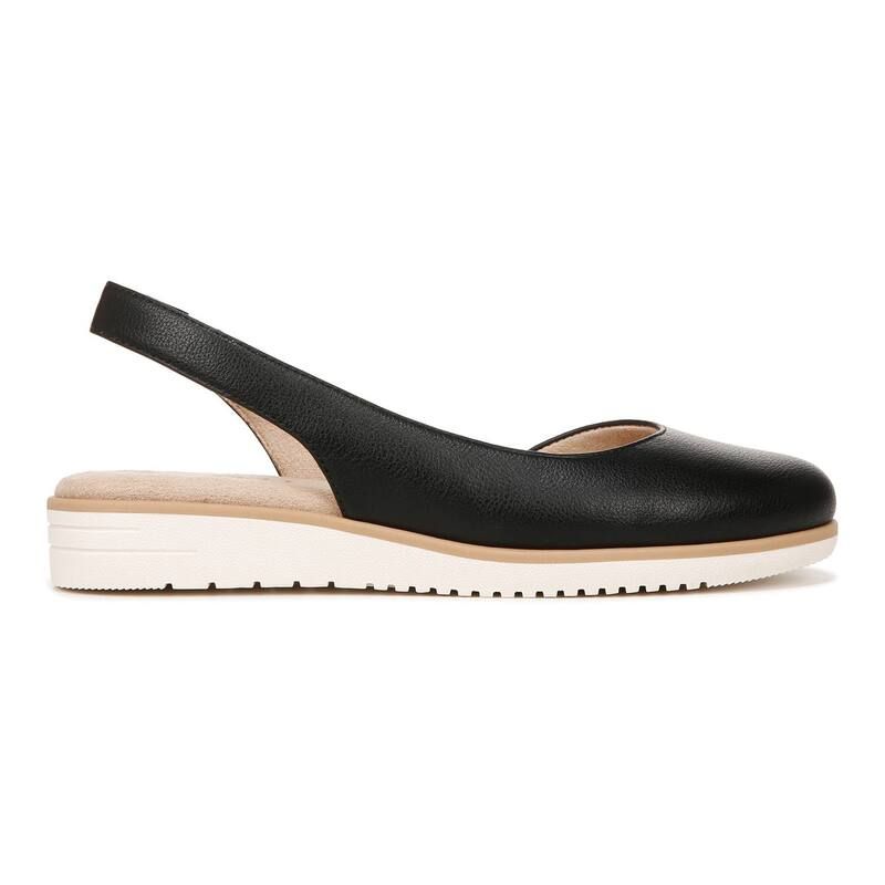 ソウルニュトライザー レディース シューズ サンダル SOUL Naturalizer Idea Dorsay Womenslingback Flats Black ブラック
