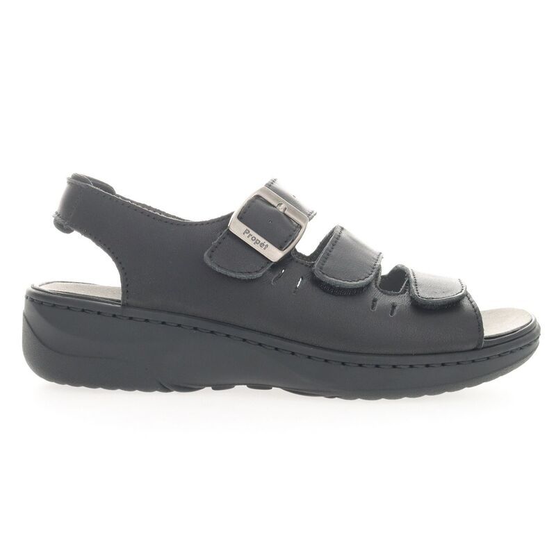 プロペット レディース シューズ サンダル Propet Breezy Walker Womenstrap Sandals Black ブラック プロペット レディース シューズ サンダル Propet Breezy Walker Womenstrap Sandals Black ブラック