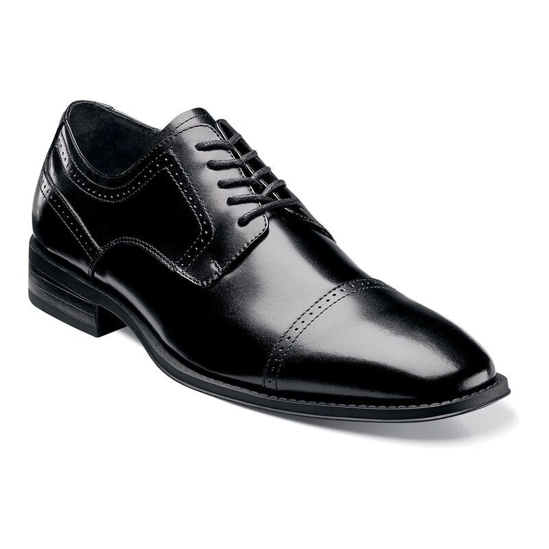 ステイシーアダムス メンズ シューズ オックスフォード レザー Stacy Adams Walthamens Leather Dresshoes Black ブラック