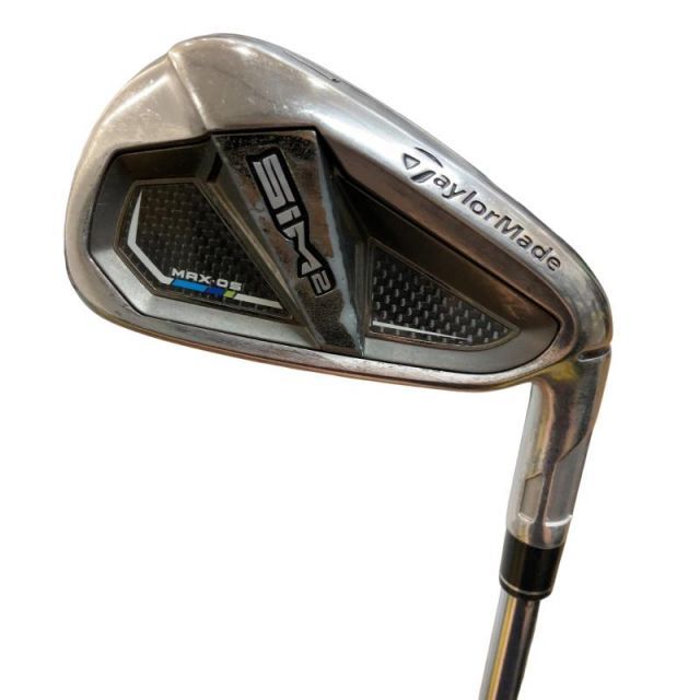 中古】 テーラーメイド SIM2 MAX・OS 5S アイアンセット IR KBS MAX