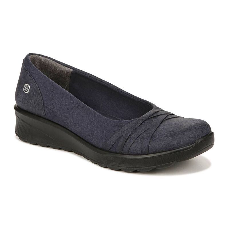 ビジーズ レディース シューズ サンダル Bzees Goody Womenslipon Shoes Navy ネイビー