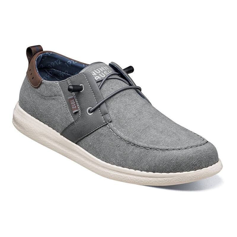 ノンブッシュ メンズ シューズ Nunn BushR Brewski Mens Moc Toe SlipOn Shoes Gray グレー