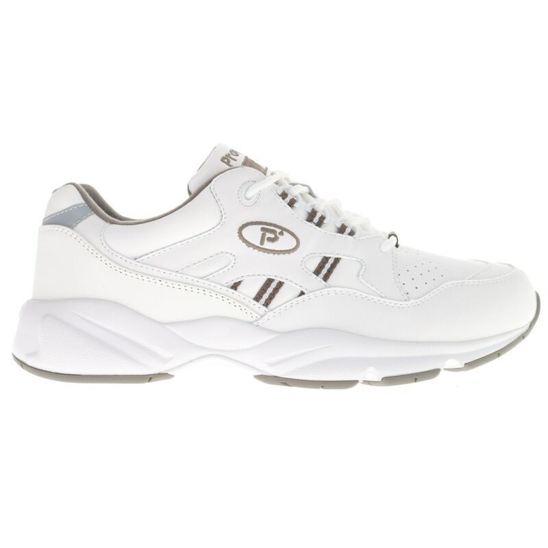 プロペット メンズ シューズ スニーカー Propet Stability Walker Mensneakers White Taupe ホワイト プロペット メンズ シューズ スニーカー Propet Stability Walker Mensneakers White Taupe ホワイト