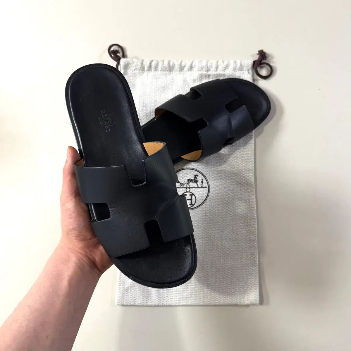 正規品/当日出荷 Hermes エルメス イズミール スリッパ