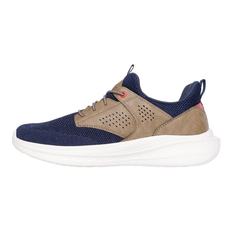 スケッチャーズ メンズ シューズ スニーカー Skechers Relaxed FitR Slade Breyer Menshoes Navy Tan ネイビー