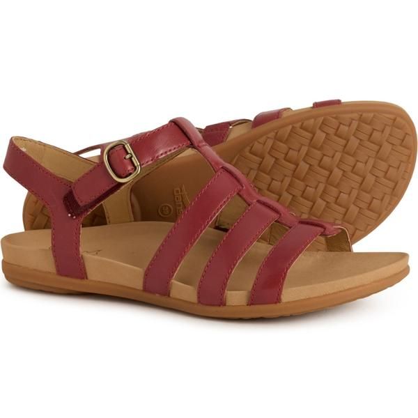 ダンスコ レディース シューズ サンダル レザー Dansko Janice Sandals Leather For Women Cayenne Calf