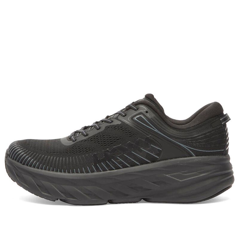 ホッカオネオネ メンズ シューズ スニーカー HOKA ONE Bondi 7 Black Black ブラック