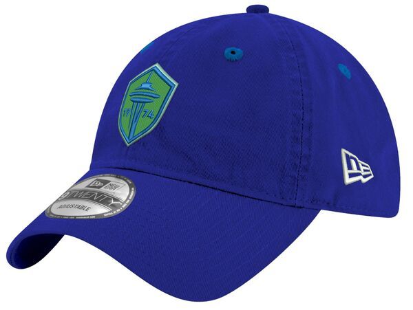 ニューエラ レディース アクセサリー 帽子 ロゴ New Eradult Seattle Sounders 9Twenty Logo Blue Adjustable Hat NoColor ブルー