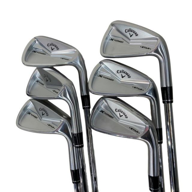 【中古】 キャロウェイ X FORGED STAR(2024) 6S アイアンセット IR NS PRO MODUS3 TOUR105 (フレックスS) メンズ 男性用 右利き 右用 Bランク ゴルフクラブ