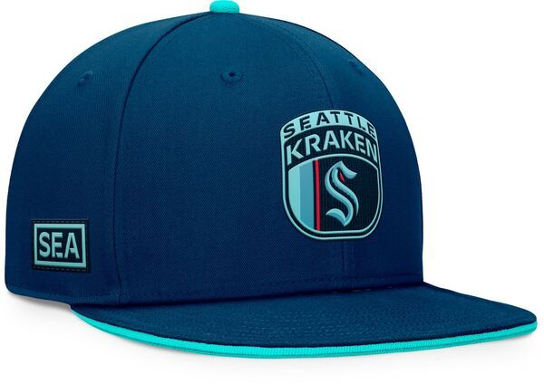 ファナティクス メンズ アクセサリー 帽子 Fanatics NHL Adult Seattle Kraken 20242025 Draft Navy Snapback Hat NoColor ネイビー