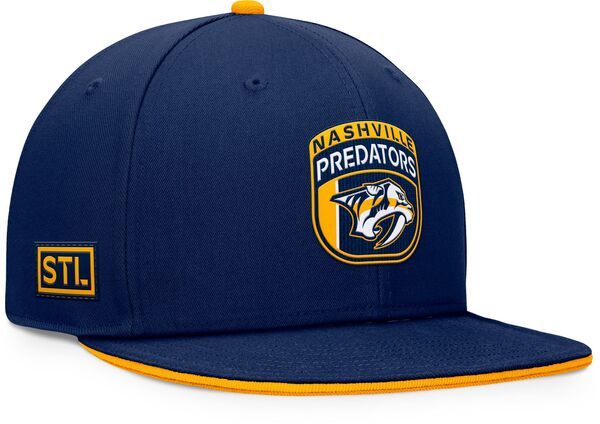 ファナティクス メンズ アクセサリー 帽子 Fanatics NHL Adult Nashville Predators 20242025 Draft Navy Snapback Hat NoColor ネイビー