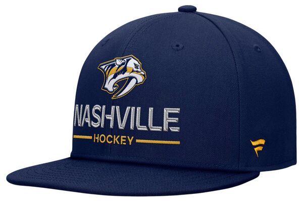ファナティクス レディース アクセサリー 帽子 Fanatics NHL Adult Nashville Predators Navy Structured Adjustable Hat NoColor ネイビー