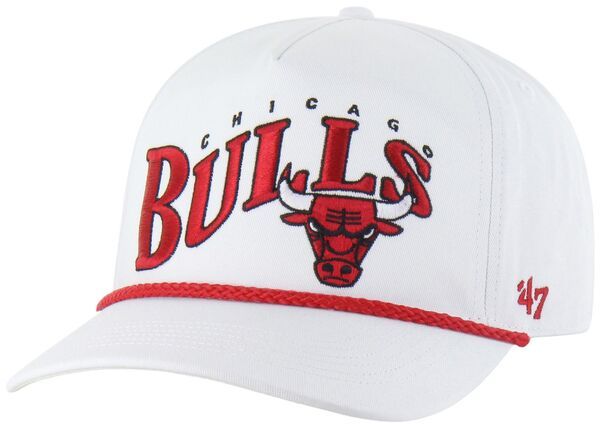 フォーティーセブン メンズ アクセサリー 帽子 グラフィック 47 Adult Chicago Bulls White Graphic Wave Hitch Adjustable Hat NoColor ホワイト