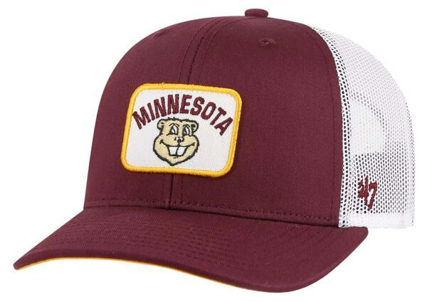 フォーティーセブン メンズ アクセサリー 帽子 47 Mens Minnesota Golden Gophers Maroonovak Trucker Adjustable Hat NoColor マルーン