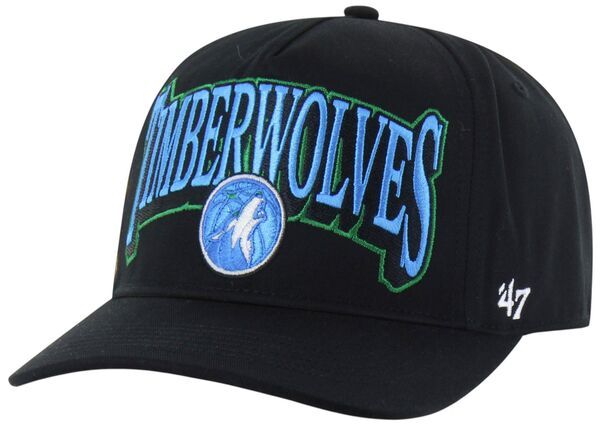 フォーティーセブン レディース アクセサリー 帽子 47 Adult Minnesota Timberwolves Black Everytime Hitch Adjustable Hat NoColor ブラック