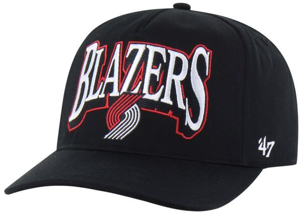 フォーティーセブン レディース アクセサリー 帽子 ブレザー 47 Adult Portland Trail Blazers Black Everytime Hitch Adjustable Hat NoColor ブラック
