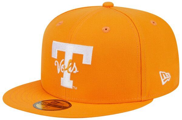 ニューエラ メンズ アクセサリー 帽子 Tシャツ New Eradultennessee Volunteers Orange Script 59Fifty Fitted Hat NoColor オレンジ