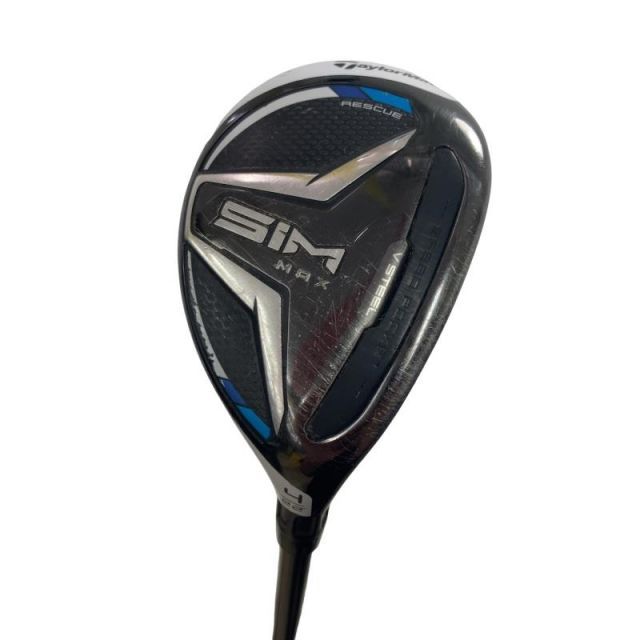 【中古】 テーラーメイド SIM MAX U4 ユーティリティ UT TENSEI BLUE TM60(UT) (フレックスS) メンズ 男性用 右利き 右用 Dランク ゴルフクラブ
