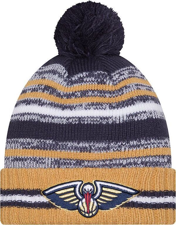 ニューエラ メンズ アクセサリー 帽子 ニット New Eradult New Orleans Pelicans Blue Cheer Knit Hat NoColor ブルー