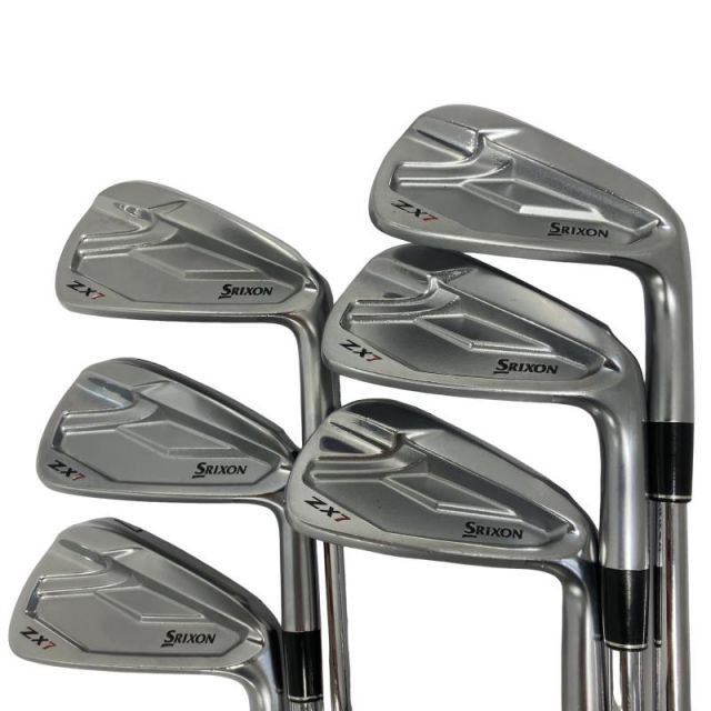 【中古】 ダンロップ SRIXON ZX7 6S アイアンセット IR NS PRO MODUS3 TOUR120 (フレックスS) メンズ 男性用 右利き 右用 Cランク ゴルフクラブ