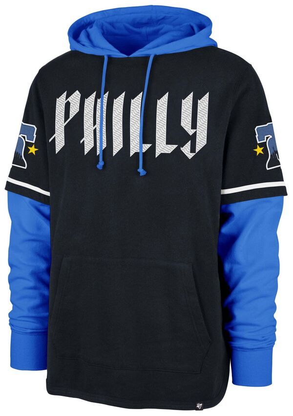 フォーティーセブン メンズ アウター パーカー・スウェット ショートパンツ 47 Adult Philadelphia Phillies 2025 City Connect Navy Shortstopullover Hoodie NoColor ネイビー