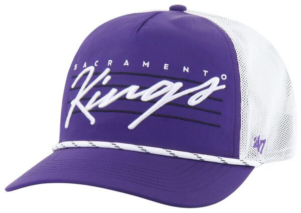 フォーティーセブン メンズ アクセサリー 帽子 ダウン 47 Adult Sacramento Kings Purple Brrr Downburst Hitch Adjustable Hat NoColor パープル
