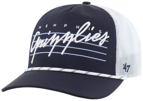 フォーティーセブン メンズ アクセサリー 帽子 ダウン 47 Adult Memphis Grizzlies Navy Brrr Downburst Hitch Adjustable Hat NoColor ネイビー