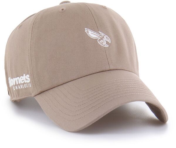 フォーティーセブン メンズ アクセサリー 帽子 ロゴ 47 Adult Charlotte Hornets Brown Foundationalogo Clean Up Adjustable Hat NoColor ブラウン