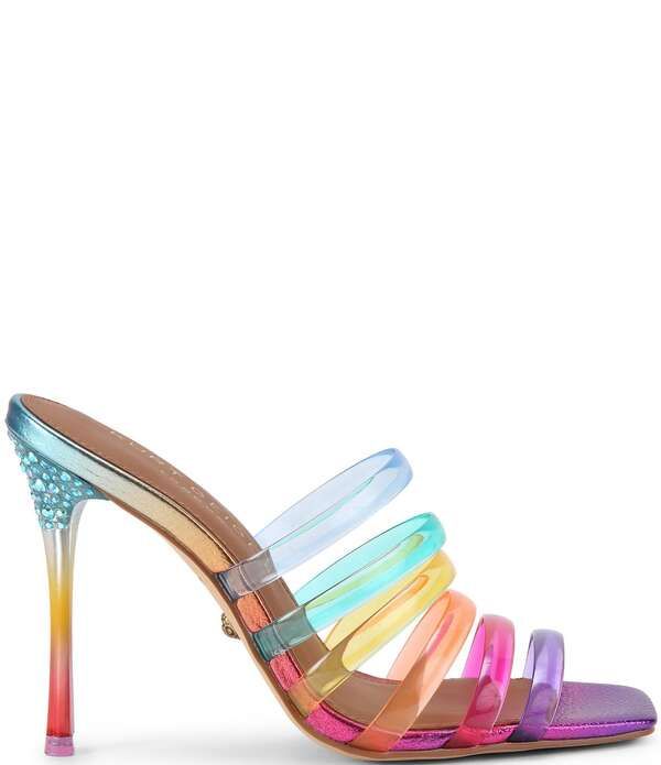 カートジェイガーロンドン レディース シューズ サンダル Kurt Geiger London Maddison Rainbow Strappy Dresslide Sandals Open Miscellaneous
