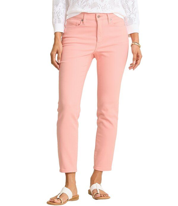 トッミーバハマ レディース ボトムス デニムパンツ アンクル ジーンズ Tommy Bahama High Rise Skinny Ankle Jeans Light Salmon サーモン