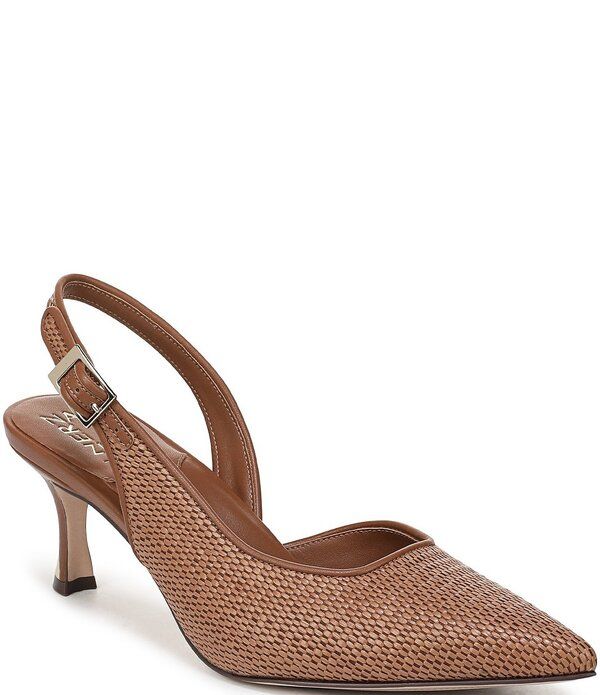 ナチュライザー レディース シューズ パンプス Naturalizer 27 Edit Felicia Raffia Slingback Pumps Natural Tan タン
