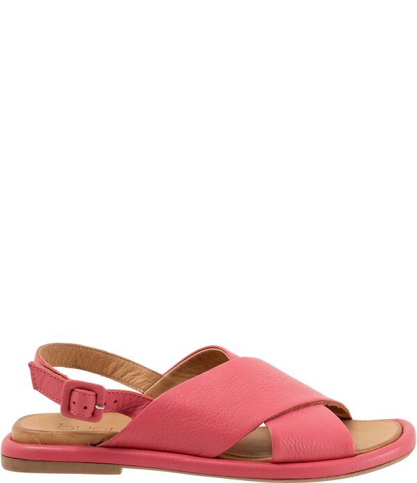 ブエノ レディース シューズ パンプス サンダル レザー Bueno Elwood Leather Cross Band Slingback Sandals Bubble Gum